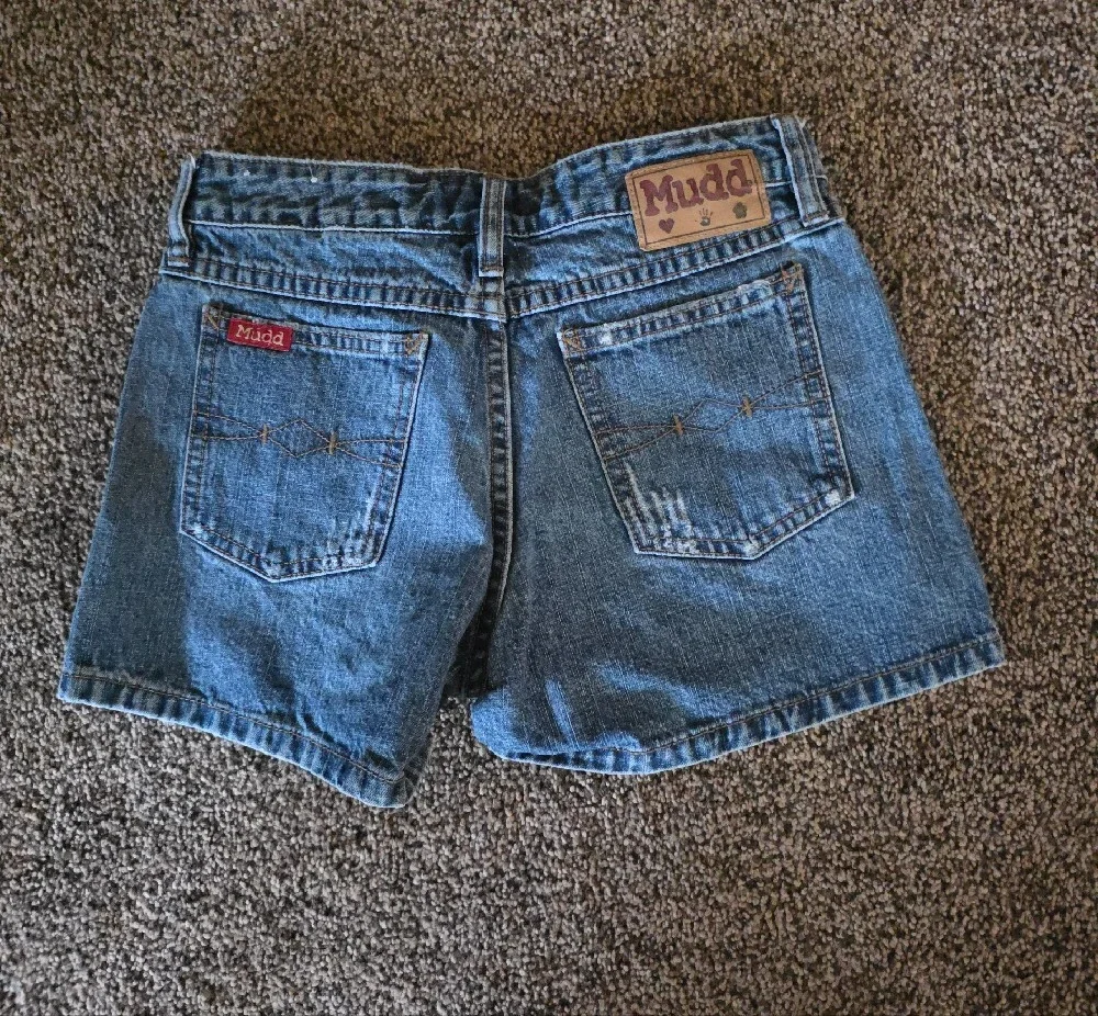Mudd Light Blue Denim Short Shorts